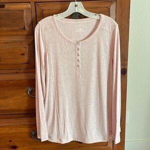 Talbots Women’s Light Pink Top Size Large NWOT